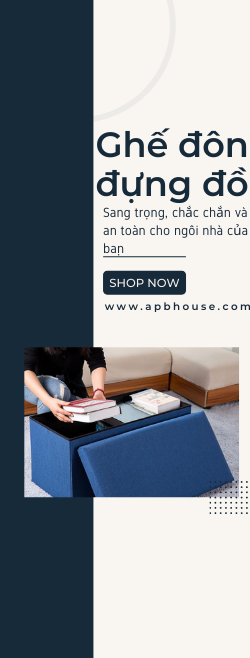 Ghế đôn đựng đồ